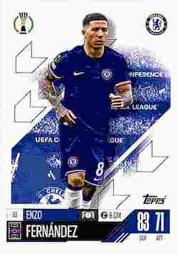 2024-25 Topps Match Attax UCC #092 Enzo Fernández