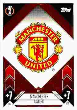 2024-25 Topps Match Attax UCC #100 Manchester United Team Badge