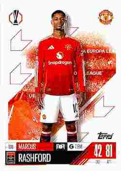 2024-25 Topps Match Attax UCC #108 Marcus Rashford