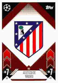 2024-25 Topps Match Attax UCC #109 Atletico Madrid Team Badge