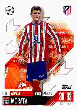 2024-25 Topps Match Attax UCC #116 Álvaro Morata