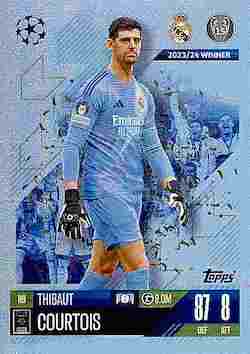 2024-25 Topps Match Attax UCC #119 Thibaut Courtois