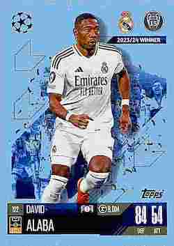 2024-25 Topps Match Attax UCC #122 David Alaba