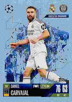 2024-25 Topps Match Attax UCC #124 Daniel Carvajal