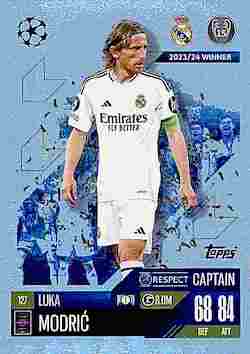 2024-25 Topps Match Attax UCC #127 Luka Modrić