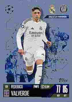 2024-25 Topps Match Attax UCC #128 Federico Valverde