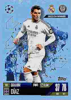 2024-25 Topps Match Attax UCC #130 Brahim Díaz