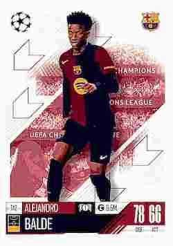 2024-25 Topps Match Attax UCC #142 Alejandro Balde