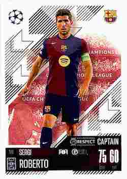 2024-25 Topps Match Attax UCC #143 Sergi Roberto