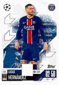 2024-25 Topps Match Attax UCC #159 Lucas Hernández