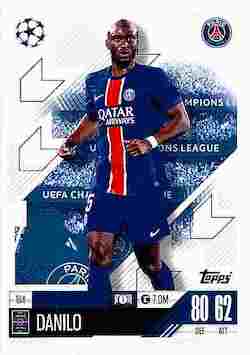 2024-25 Topps Match Attax UCC #164 Danilo