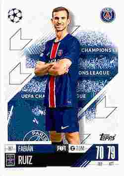 2024-25 Topps Match Attax UCC #167 Fabian Ruiz