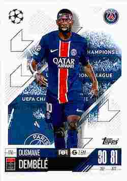 2024-25 Topps Match Attax UCC #170 Ousmane Dembélé