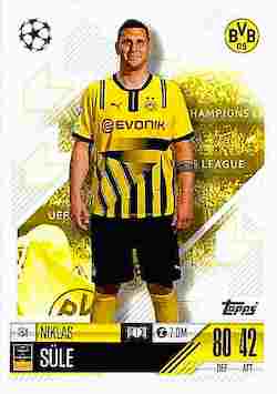 2024-25 Topps Match Attax UCC #184 Niklas Süle