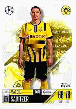 2024-25 Topps Match Attax UCC #186 Marcel Sabitzer