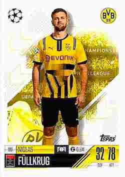 2024-25 Topps Match Attax UCC #189 Niclas Füllkrug