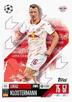 2024-25 Topps Match Attax UCC #233 Lukas Klostermann