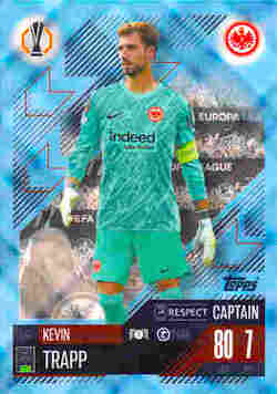 2024-25 Topps Match Attax UCC #245 Blue Crystal Kevin Trapp