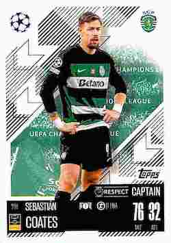 2024-25 Topps Match Attax UCC #274 Sebastian Coates