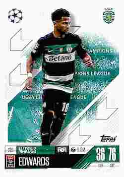 2024-25 Topps Match Attax UCC #278 Marcus Edwards