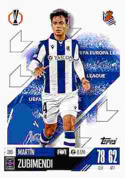 2024-25 Topps Match Attax UCC #283 Martin Zubimendi