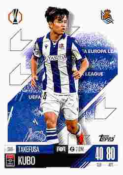 2024-25 Topps Match Attax UCC #288 Takefusa Kubo