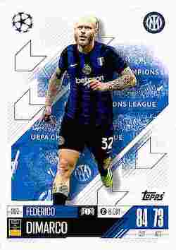 2024-25 Topps Match Attax UCC #302 Federico Dimarco