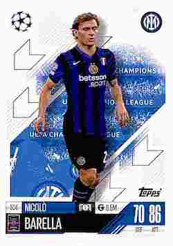 2024-25 Topps Match Attax UCC #304 Nicolò Barella