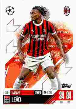 2024-25 Topps Match Attax UCC #315 Rafael Leão