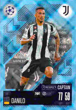 2024-25 Topps Match Attax UCC #318 Blue Crystal Danilo