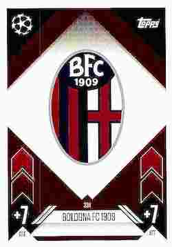 2024-25 Topps Match Attax UCC #334 Bologna Team Badge