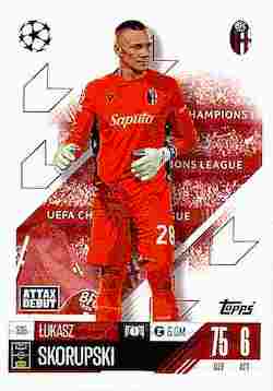 2024-25 Topps Match Attax UCC #335 Łukasz Skorupski