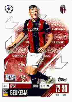 2024-25 Topps Match Attax UCC #337 Sam Beukema