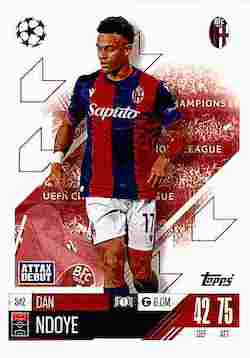 2024-25 Topps Match Attax UCC #342 Dan Ndoye