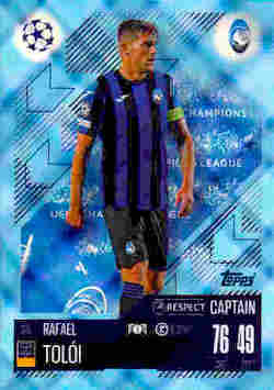 2024-25 Topps Match Attax UCC #345 Blue Crystal Rafael Tolói