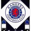 2024-25 Topps Match Attax UCC #379 Glasgow Rangers Team Badge