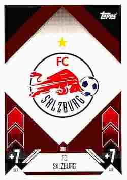 2024-25 Topps Match Attax UCC #388 FC Red Bull Salzburg Team Badge