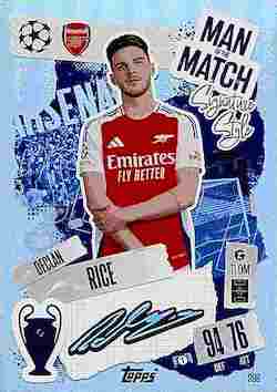 2024-25 Topps Match Attax UCC #398 Man of the Match Declan Rice