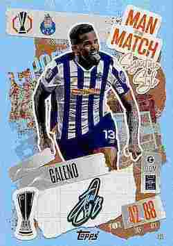 2024-25 Topps Match Attax UCC #410 Man of the Match Galeno