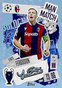 2024-25 Topps Match Attax UCC #413 Man of the Match Lewis Ferguson