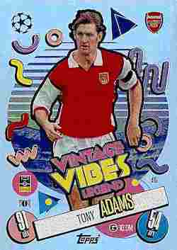 2024-25 Topps Match Attax UCC #415 Vintage Vibes Legend Tony Adams