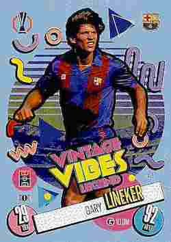 2024-25 Topps Match Attax UCC #421 Vintage Vibes Legend Gary Lineker