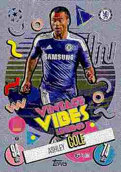 2024-25 Topps Match Attax UCC #423 Vintage Vibes Legend Ashley Cole