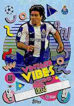 2024-25 Topps Match Attax UCC #425 Vintage Vibes Legend Deco