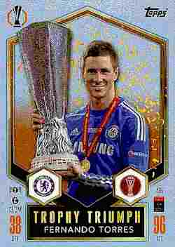 2024-25 Topps Match Attax UCC #435 Trophy Triumph Fernando Torres