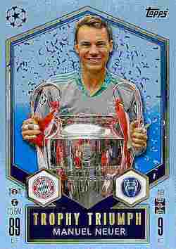 2024-25 Topps Match Attax UCC #439 Trophy Triumph Manuel Neuer