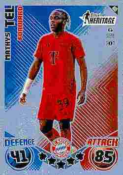 2024-25 Topps Match Attax UCC #455 Heritage Mathys Tel