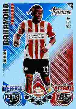 2024-25 Topps Match Attax UCC #457 Heritage Johan Bakayoko