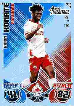 2024-25 Topps Match Attax UCC #468 Heritage Karim Konaté