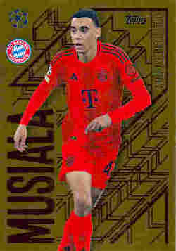 2024-25 Topps Match Attax UCC #GE05 Golden Edge Jamal Musiala